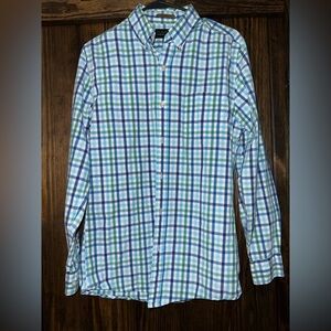 Saddlebred Multicolor Plaid Button Down Shirt
